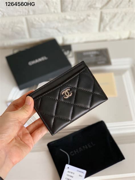 chanel カード|Chanel small card holder price.